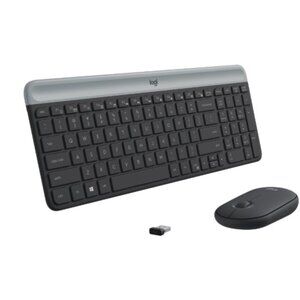 Logitech Slim Wireless Keyboard and Mouse Combo MK470